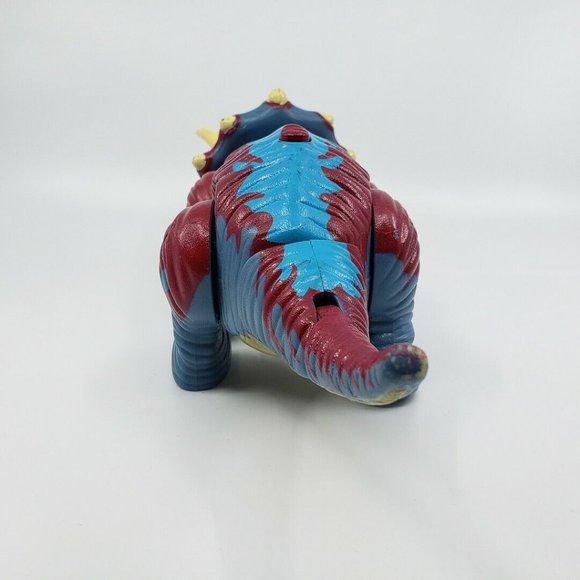 Fisher Price Mattel Trample the Triceratops Dinosaur Toy 2006 TESTED/WORKS - Picture 4 of 7